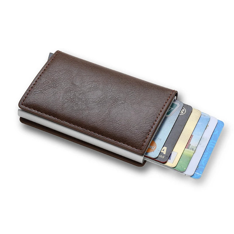 RFID Shield Cardholder Wallet for Slim Card Security
