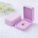 Jewellery Organizer Box for Necklace Display Case - Pink