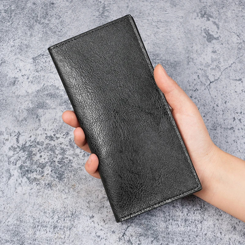 Long Ultra Thin Wallet for Cards And Cash Everyday