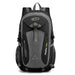 Backpack for Travel and Outdoor Use with Front Pockets - Black