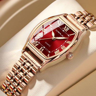 Tonneau Dial Timepiece With Roman Numeral Grace Watch
