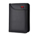 Minimalist Vertical Card Wallet for Everyday Essentials - Raven
