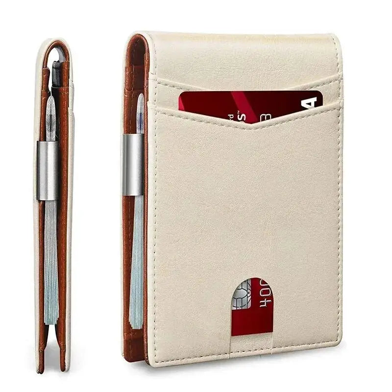 Carbon Fiber Slim Cardholder With RFID Shield Guard