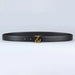 Belt 25mm Width Reversible Leather for Dresses - Color 1