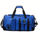 Backpack For Outdoors With Dual Pocket System Straps - Blue