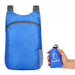 Hiking Backpack Foldable Water Repellent Lightweight - Blue Colour