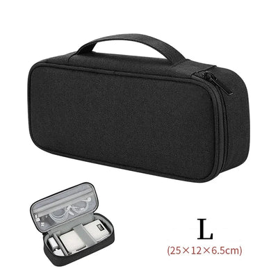 Travel Cable Organizer Bag for Electronics and Cables
