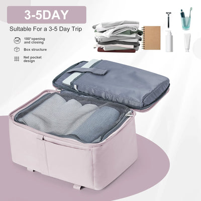 Airplane Backpack for Cabin Travel and Everyday Use - WO2MEN