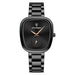 Watch Square Dial with Subdial for Everyday Elegance - Black Black