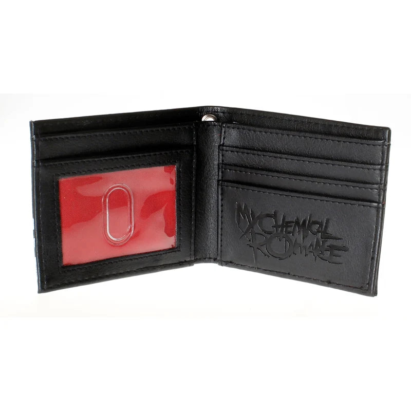 Wallet Card Holder Geometric Print Cartoon Pattern