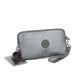 Handbag with Crossbody Strap Compact Rectangular Design - Metallic Lime