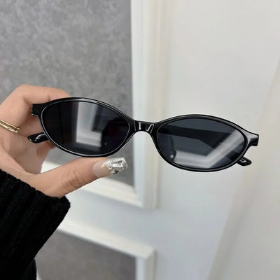 Deluxe Cat Eye Sunglasses with Mirror Lenses Premium
