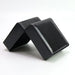 Watch Box with Cushioned Interior Clamshell Case - Glossy Black