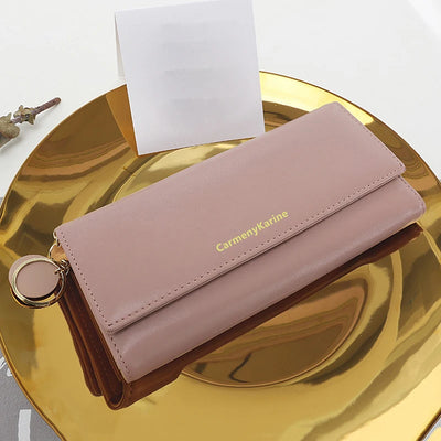 Structured Long Wallet Card Holder Clutch Everyday - WO2MEN