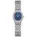Watch Textured Dial Bracelet Timepiece for Everyday Use - Silver Blue