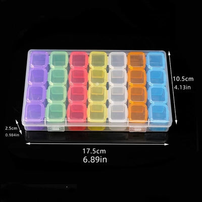 Jewelry Box Travel Case With Adjustable Compartments - WO2MEN