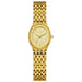 Watch Textured Dial Bracelet Timepiece for Everyday Use - All Gold