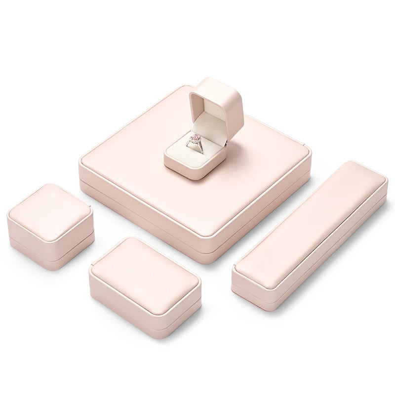 Jewelry Ring Box Organizer with Compartments Tray