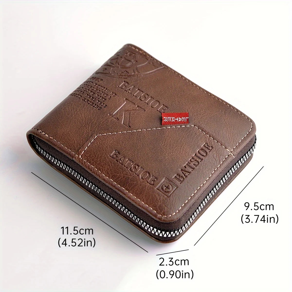 Compact Zip Around Coin Wallet With Card Slots Daily