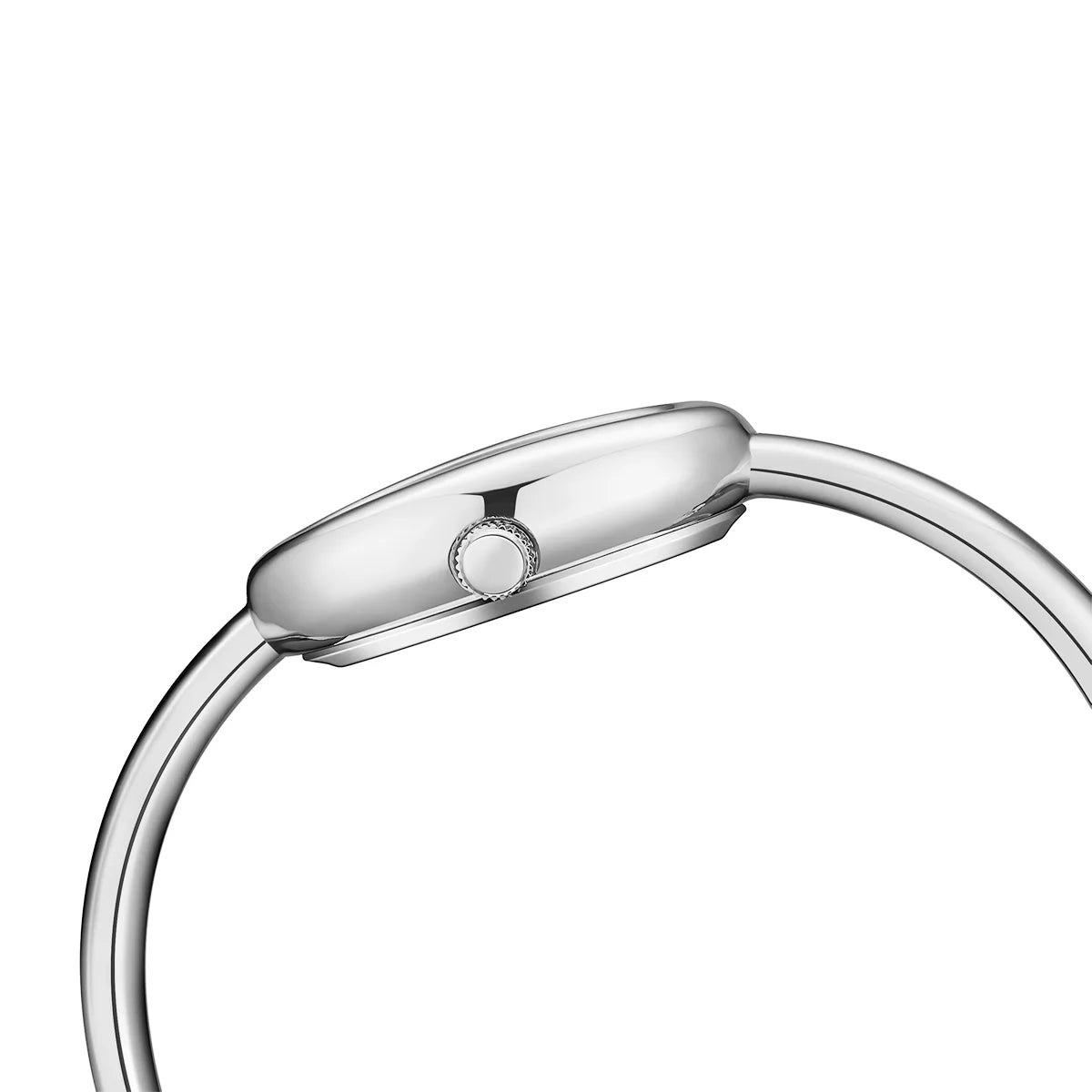 Elegant Oval Bracelet Watch with Roman Numeral Dial