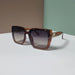 Oversize Square Sunglasses Gradient Lenses UV400 - C V2