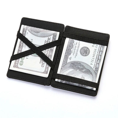 Premium Slim Card Holder Wallet With Internal Zipper