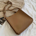 Tote Bag with Interior Pockets and Zipper Closure - Khaki