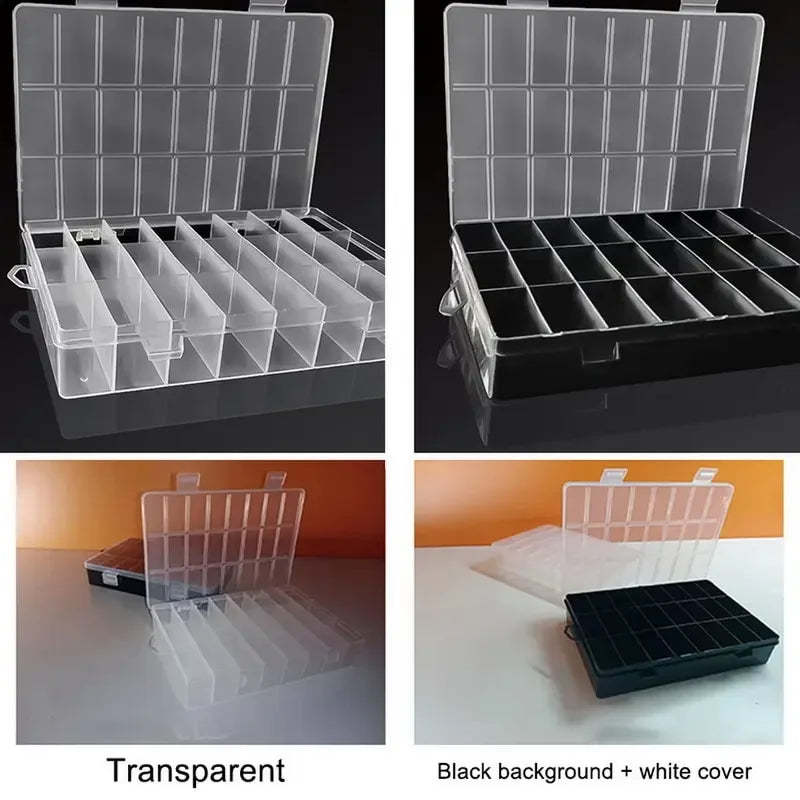 24 Grid Jewelry Display Organizer Box for Small Items