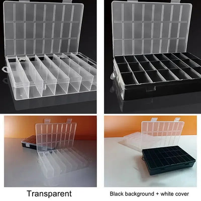 24 Grid Jewelry Display Organizer Box for Small Items