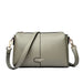 Handbag with Dual Straps Crossbody Style Everyday - Grey