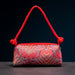 Shoulder Bag Embroidered Silk Floral Detailing - Color Eleven