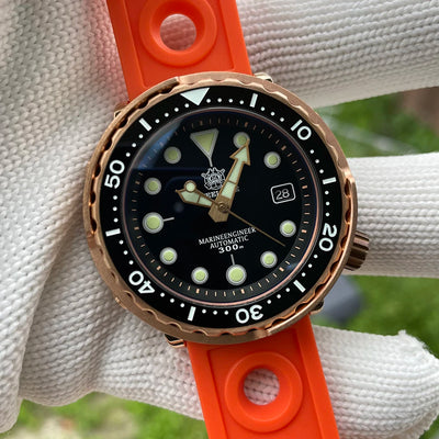 Diver Automatic Watch With Bold Bezel For Adventure - WO2MEN