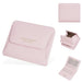 Slim Compact Wallet Card Holder with Coin Slot - Pink