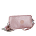 Handbag with Crossbody Strap Compact Rectangular Design - Rose Gold Light Pink