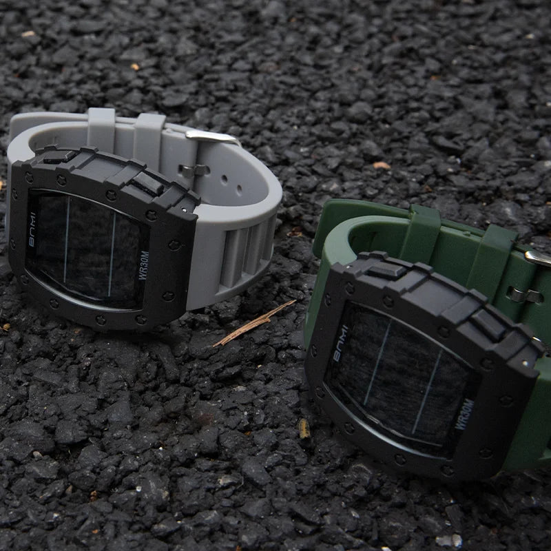 Digital Sport Watch Large Screen Waterproof 30M