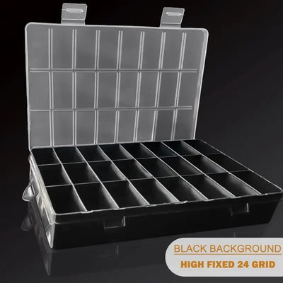 24 Grid Jewelry Display Organizer Box for Small Items