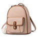 Casual Travel Mini Backpack Rucksack Everyday Satchel - Khaki