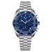 Chronograph Wristwatch with Three Subdials And Date - Dark Blue