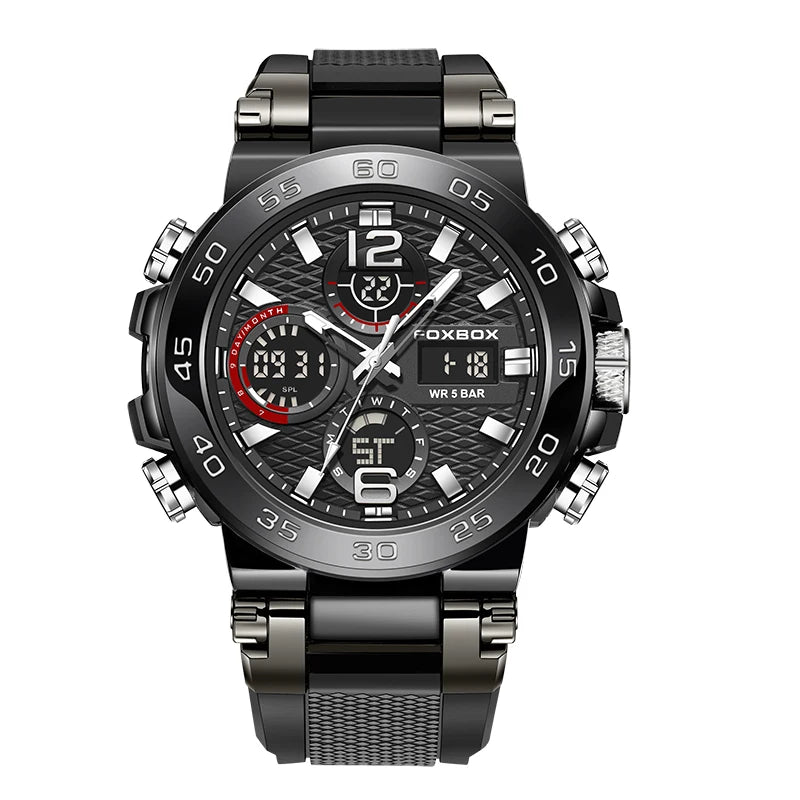 Sport Watch with Dual Display and Chronograph
