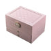 Jewellery Storage Box Multi Layer Drawer Organizer - Pink