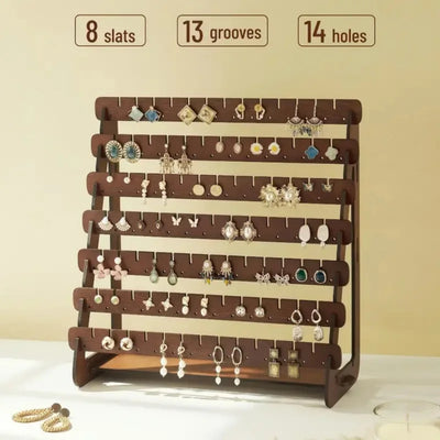 Artisan Earring Display Stand for Jewelry Organization