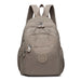 Large Capacity Backpack with Multiple Internal Pockets - Purple Grey
