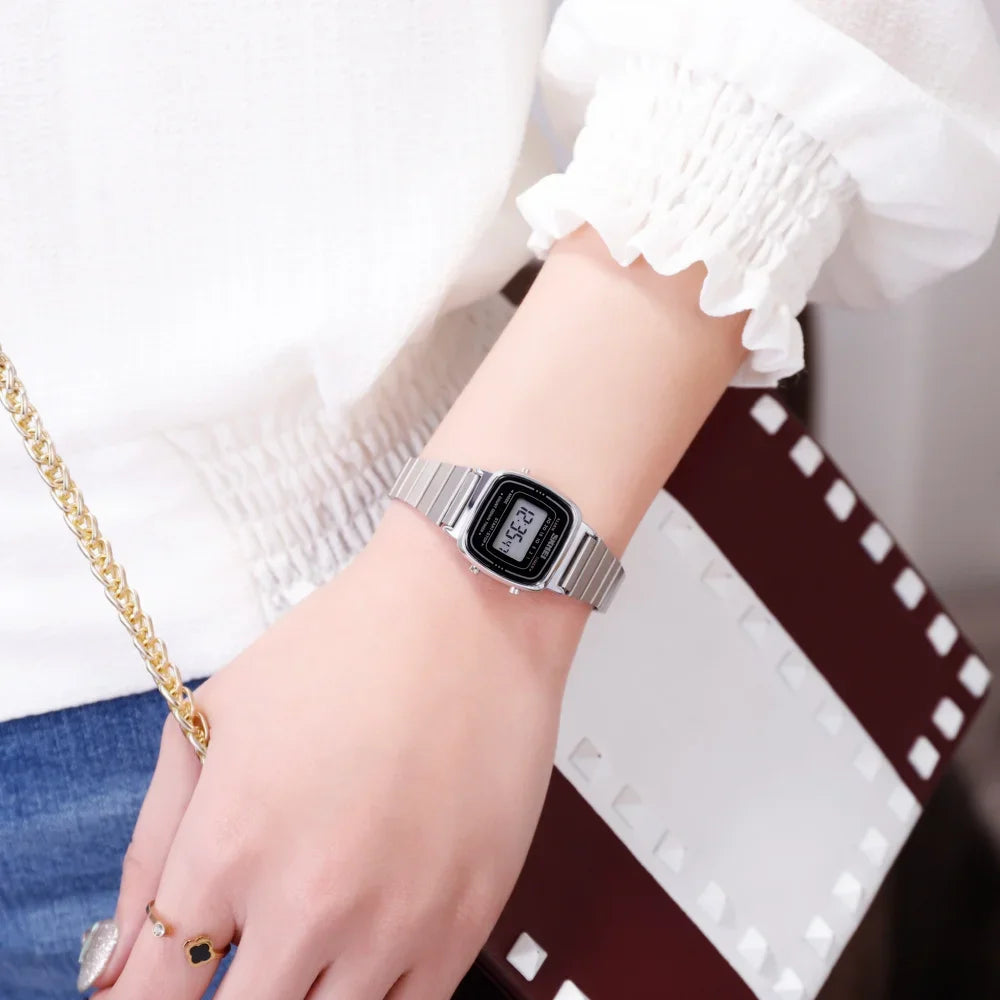 Digital Chronograph Watch Water Resistant Everyday