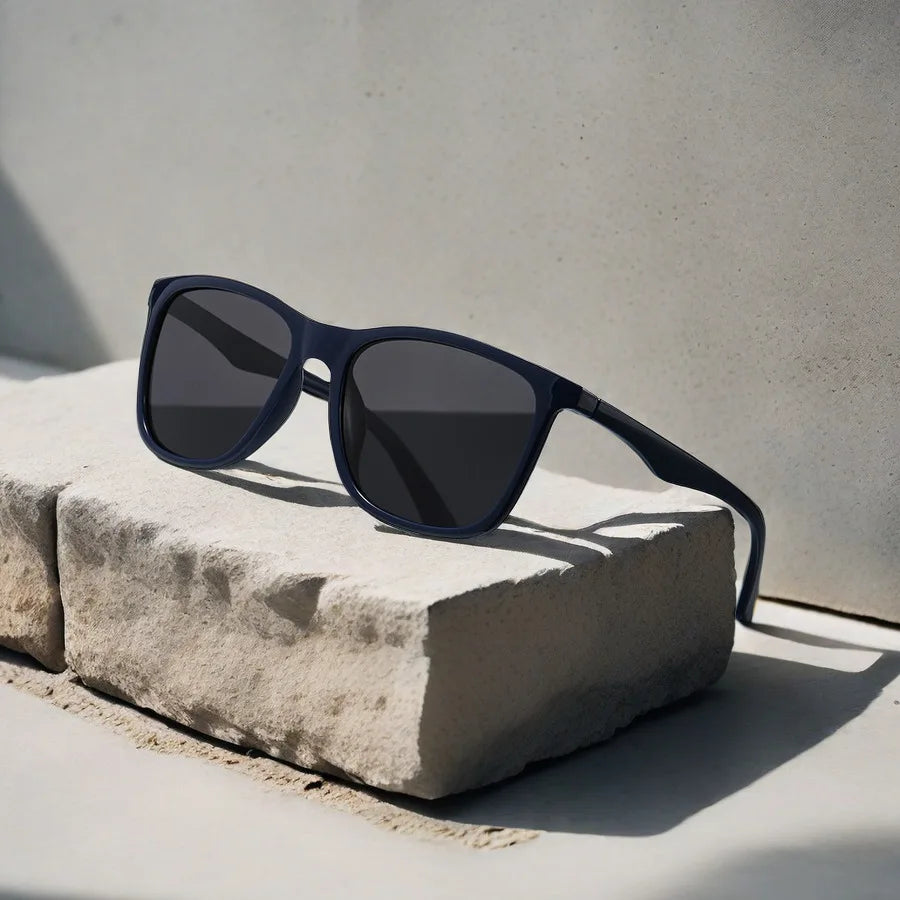 Polarized UV400 Sunglasses for Men Square Frame