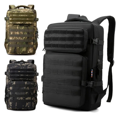 Tactical Trail Backpack with Multilayer Organization