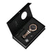 Wristwatch Numberless Display Complete Calendar - Black Rose Gold