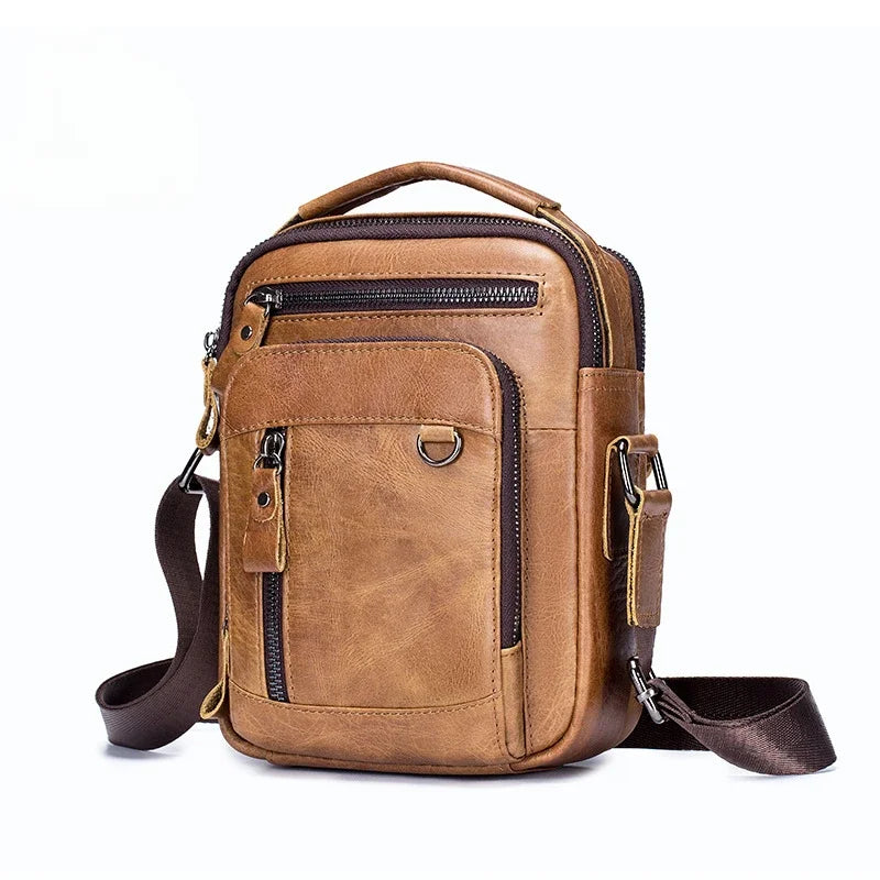 Crossbody Messenger Bag with Multiple Pockets