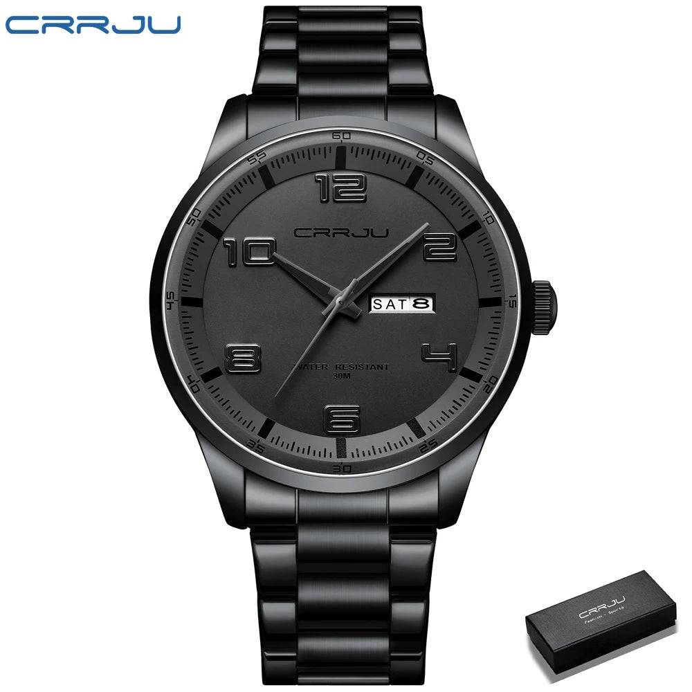 Nocturne Dial Timepiece with Date and Bold Indices