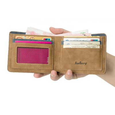 Slim Vintage Wallet With Card Slots For Everyday Use