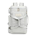 Rugged Capacity Gym Backpack for Travel and Training - White